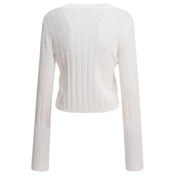 Loulou Studio Tinos Crew-Neck Sweater Tag Size M Women - Picture 2 of 4